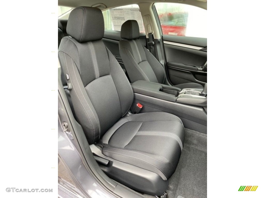 2020 Honda Civic LX Sedan Front Seat Photo #136141466