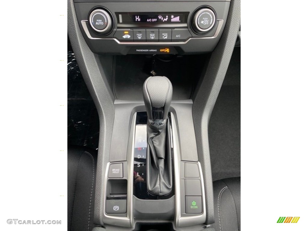 2020 Honda Civic LX Sedan CVT Automatic Transmission Photo #136141541