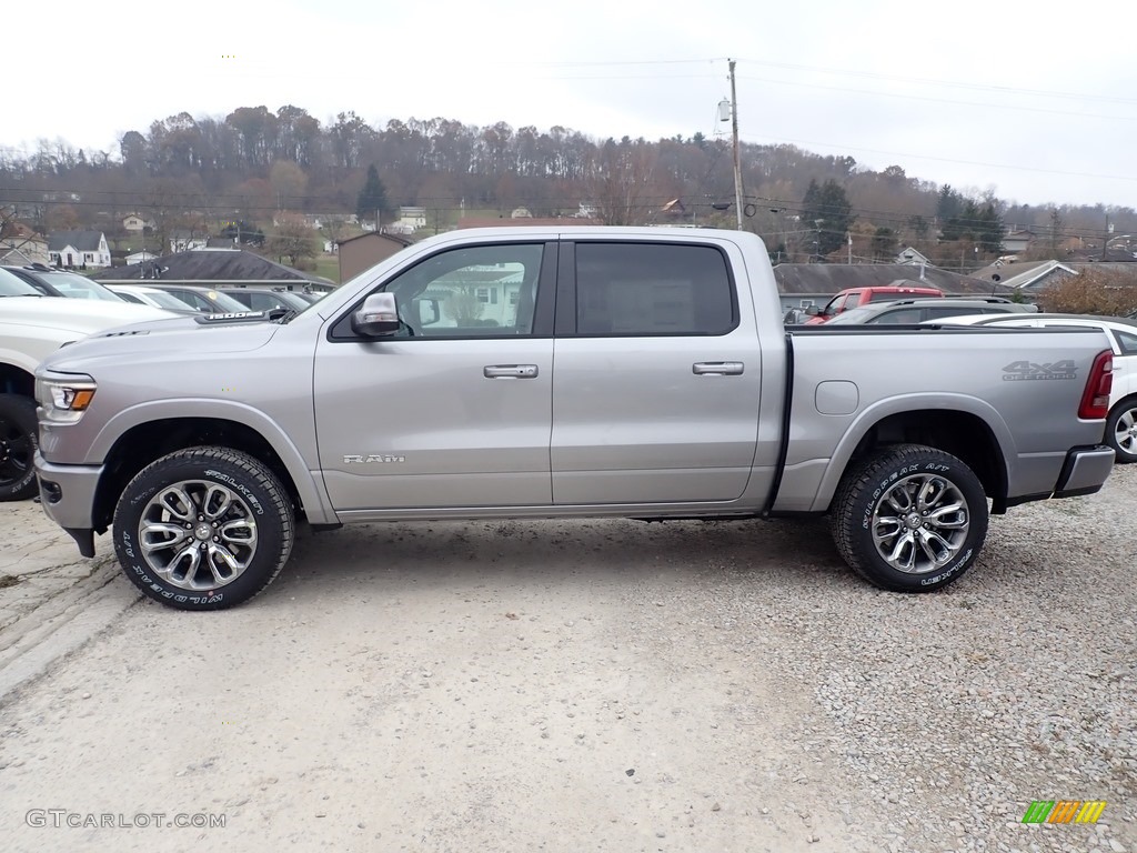 2020 1500 Laramie Crew Cab 4x4 - Billet Silver Metallic / Black photo #2