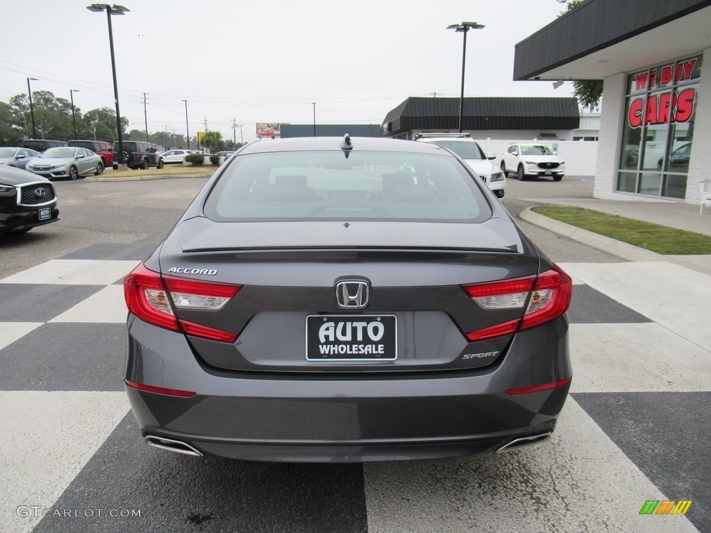 2019 Accord Sport Sedan - Modern Steel Metallic / Black photo #4