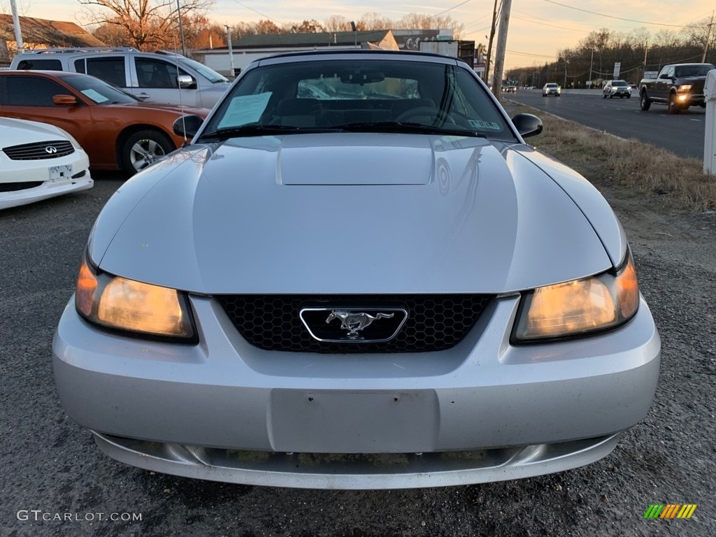 2004 Mustang Convertible - Silver Metallic / Medium Graphite photo #10