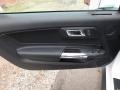 Ebony 2020 Ford Mustang GT Fastback Door Panel