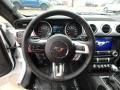 Ebony 2020 Ford Mustang GT Fastback Steering Wheel