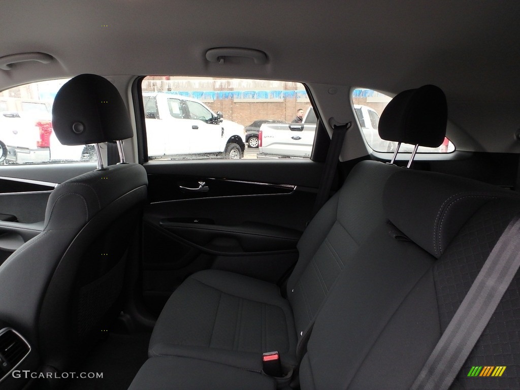 Black Interior 2020 Kia Sorento LX AWD Photo #136144082
