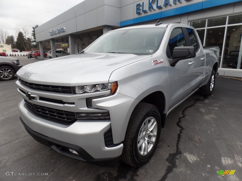 2019 Silverado 1500 RST Double Cab 4WD - Silver Ice Metallic / Jet Black photo #3