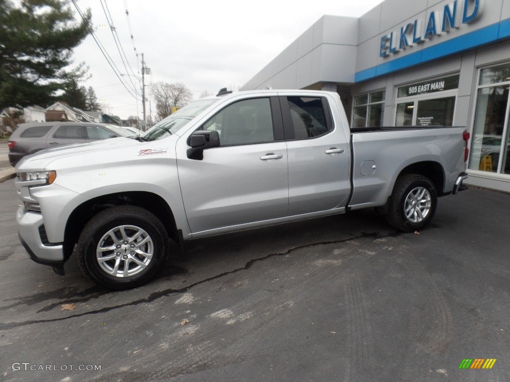 2019 Silverado 1500 RST Double Cab 4WD - Silver Ice Metallic / Jet Black photo #4