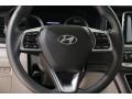 2019 Hyundai Sonata Gray Interior Steering Wheel Photo