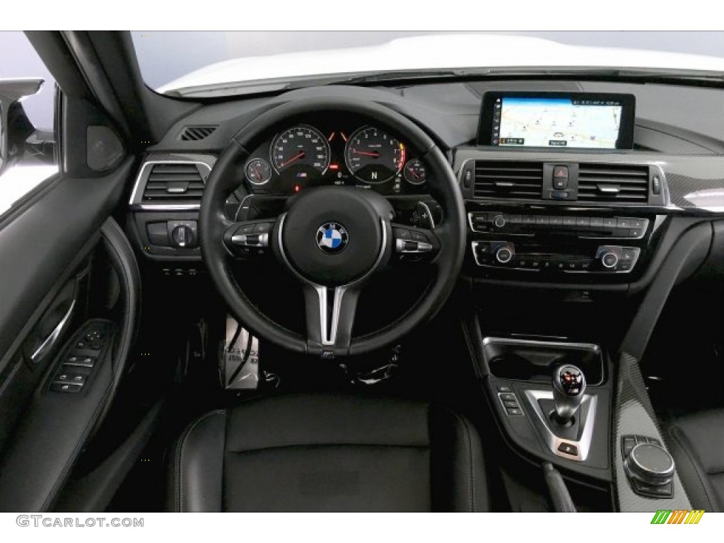 2018 BMW M3 Sedan Black Dashboard Photo #136146117