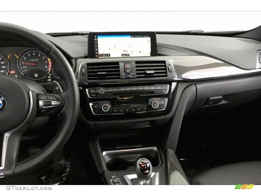 2018 BMW M3 Sedan Black Dashboard Photo #136146123