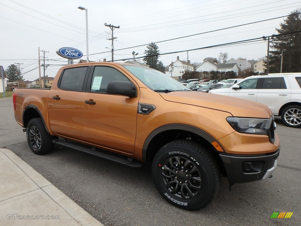 Saber Metallic 2019 Ford Ranger XLT SuperCrew 4x4 Exterior Photo #136146630