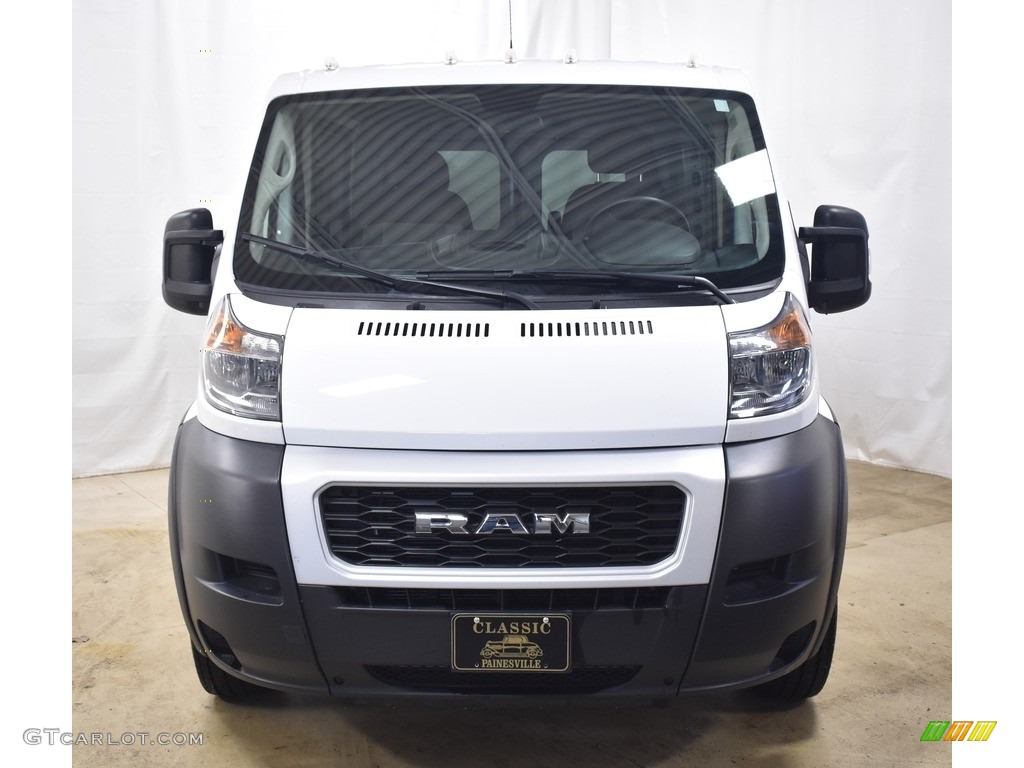 2019 ProMaster 1500 Low Roof Cargo Van - Bright White / Black photo #4