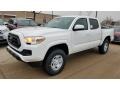 2020 Super White Toyota Tacoma SR Double Cab 4x4  photo #1