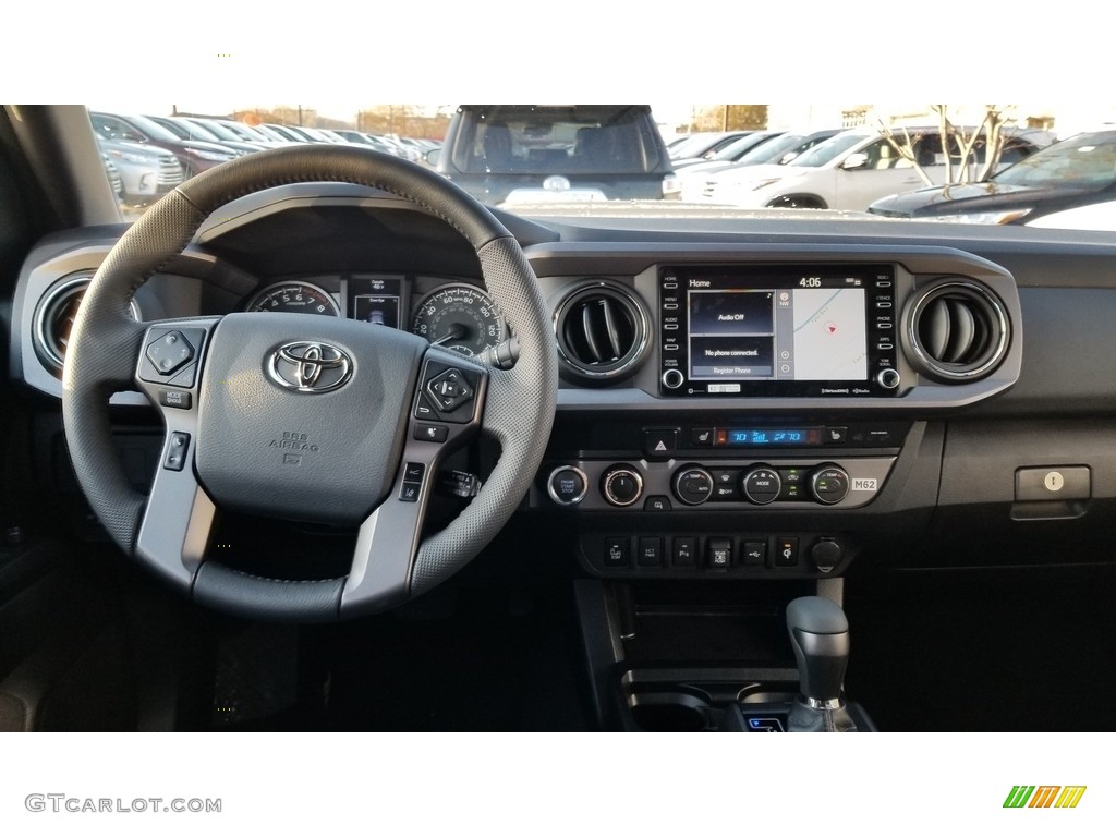 2020 Tacoma TRD Sport Double Cab 4x4 - Quicksand / TRD Cement/Black photo #3