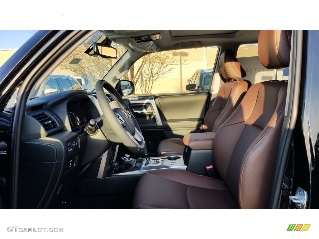 2020 4Runner Limited 4x4 - Midnight Black Metallic / Hickory photo #2