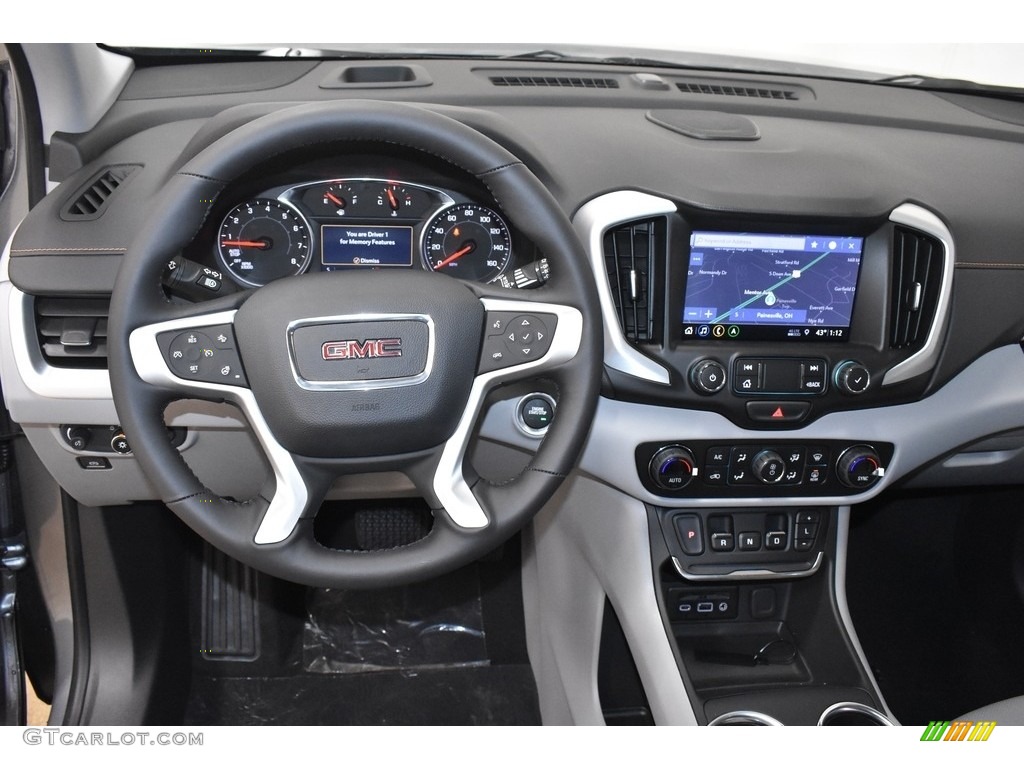 2020 GMC Terrain SLT AWD Medium Ash Gray/Jet Black Dashboard Photo #136148529
