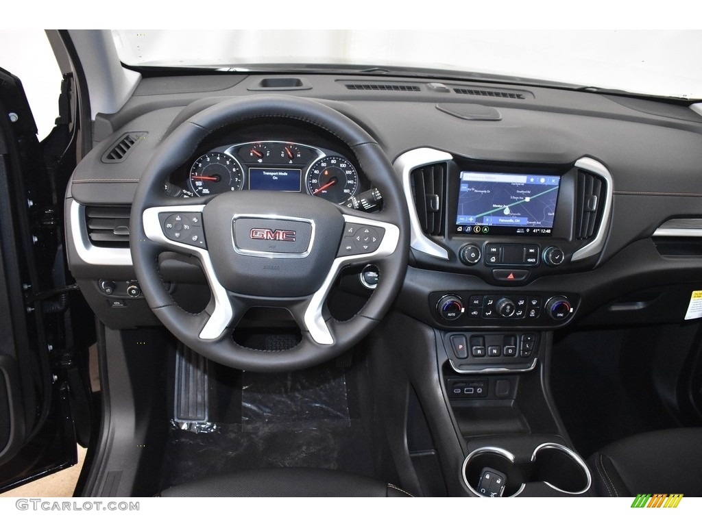 2020 GMC Terrain SLT AWD Jet Black Dashboard Photo #136148787