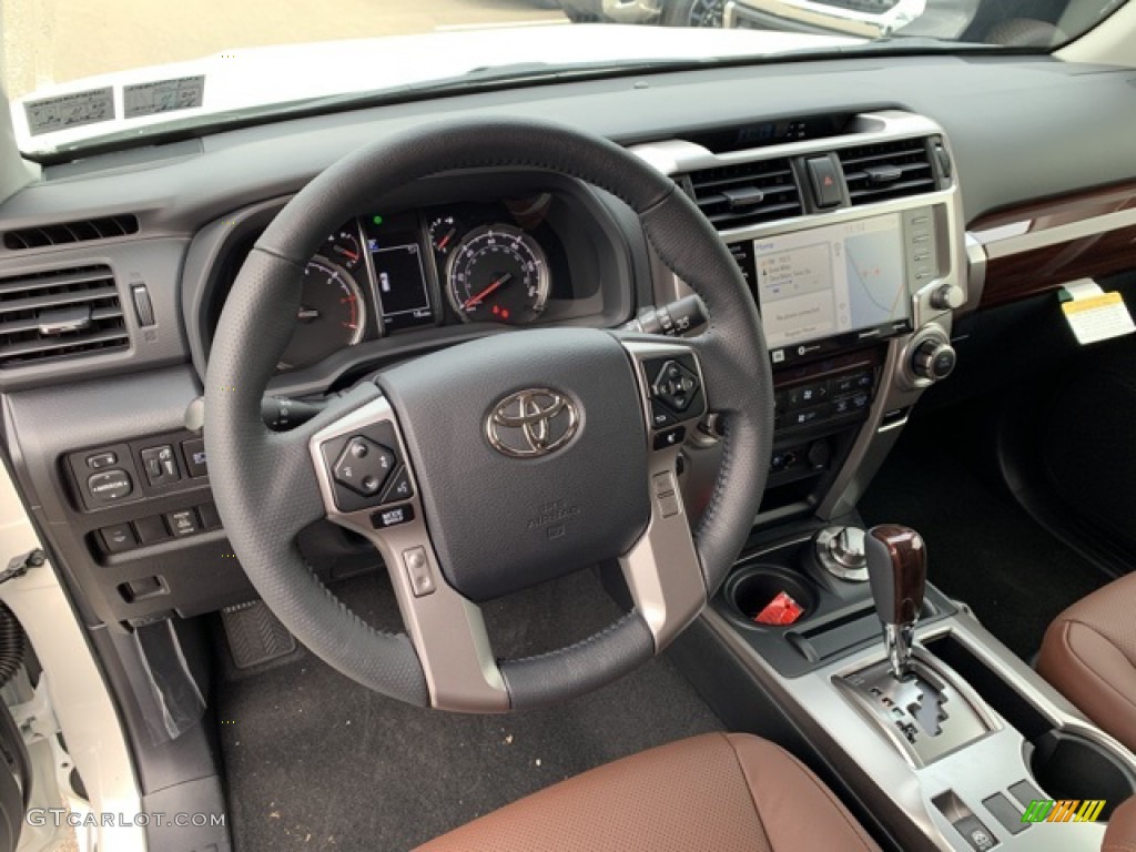 2020 Toyota 4Runner Limited 4x4 Black Dashboard Photo #136148910