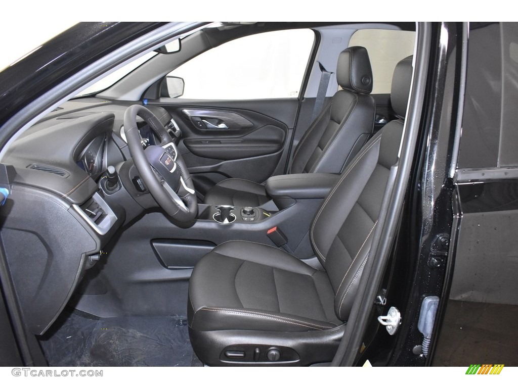 Jet Black Interior 2020 GMC Terrain SLT AWD Photo #136148952