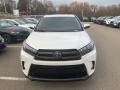 2019 Blizzard Pearl White Toyota Highlander SE AWD  photo #2