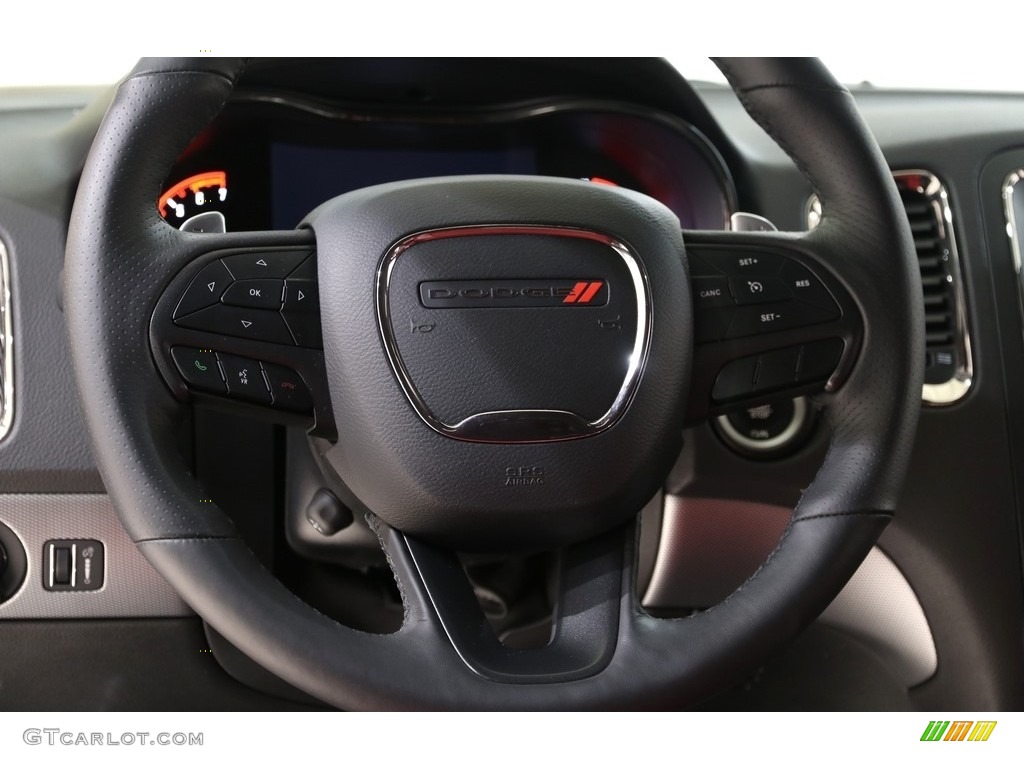 2019 Dodge Durango R/T AWD Red/Black Steering Wheel Photo #136149606