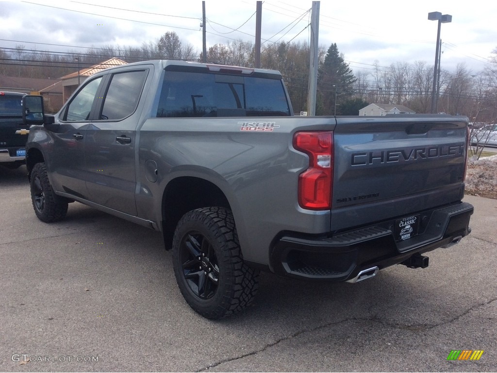 2020 Silverado 1500 LT Trail Boss Crew Cab 4x4 - Satin Steel Metallic / Jet Black photo #7