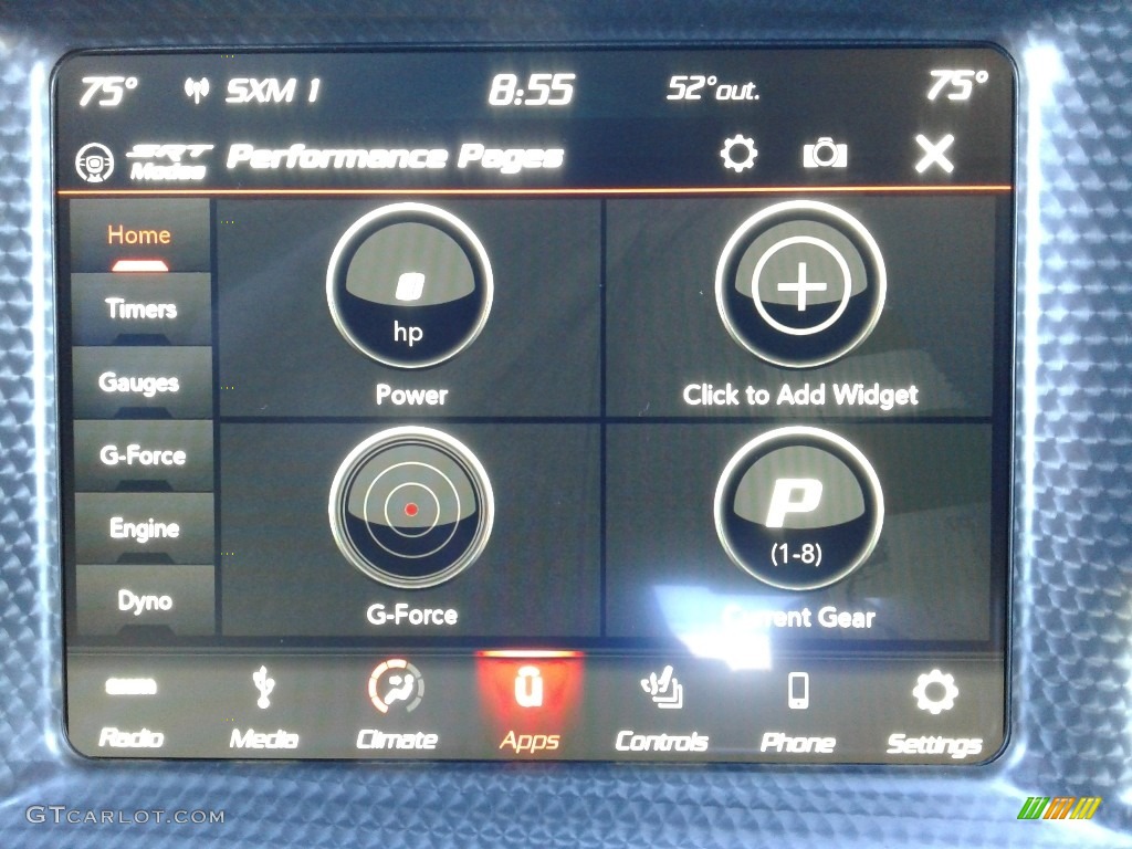 2019 Dodge Charger SRT Hellcat Controls Photo #136151163