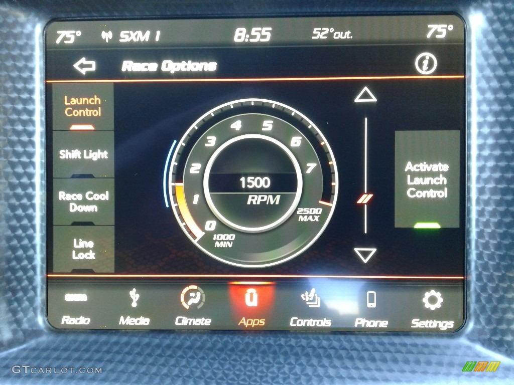 2019 Dodge Charger SRT Hellcat Controls Photo #136151198