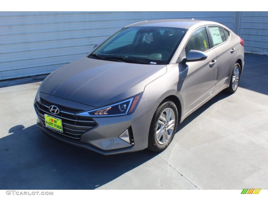 2020 Elantra SEL - Fluid Metal / Black photo #4