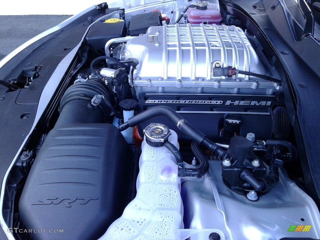 2019 Dodge Charger SRT Hellcat 6.2 Liter Supercharged HEMI OHV 16-Valve VVT V8 Engine Photo #136151385
