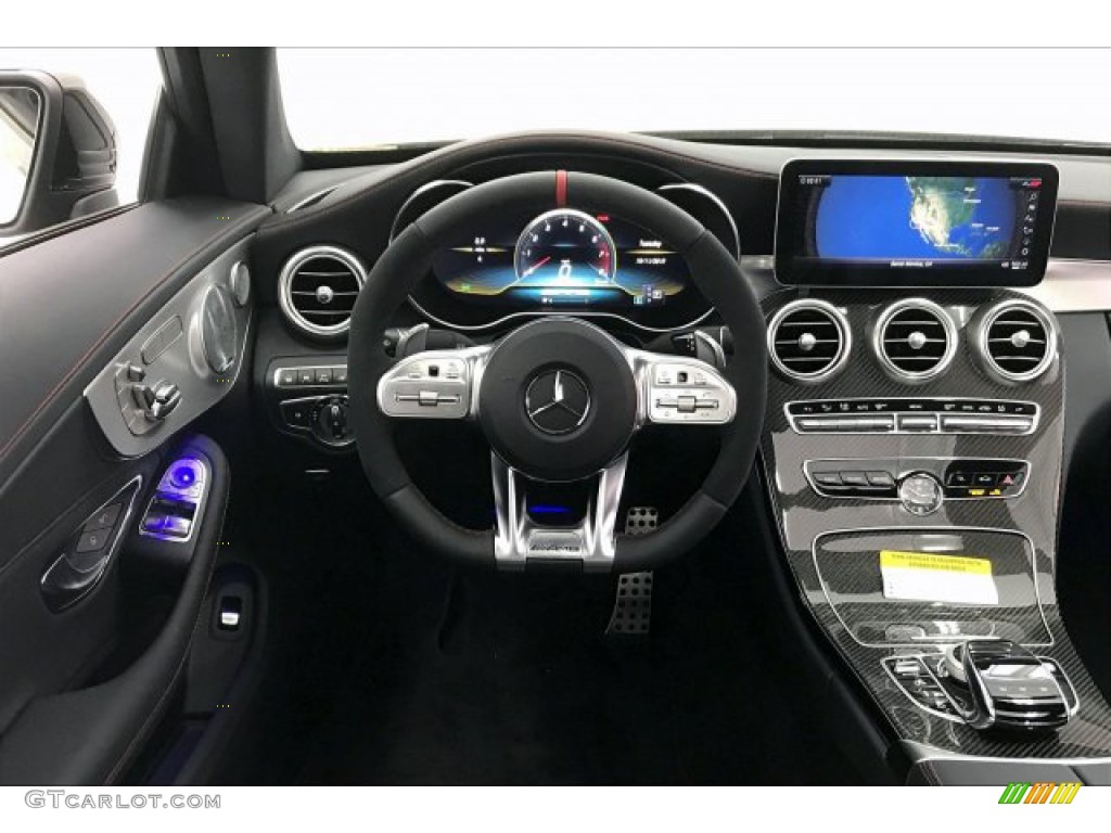 2020 C AMG 43 4Matic Coupe - Mojave Silver Metallic / Black photo #4