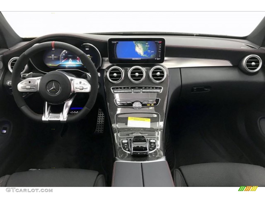 2020 Mercedes-Benz C AMG 43 4Matic Coupe Black Dashboard Photo #136152837