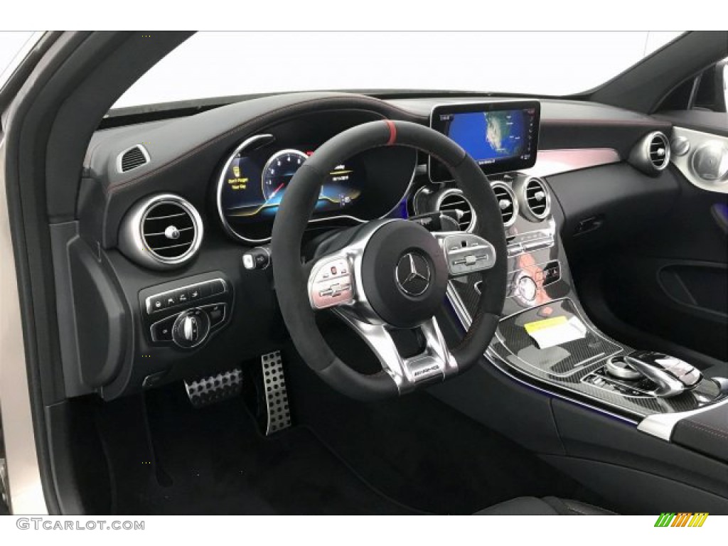 2020 Mercedes-Benz C AMG 43 4Matic Coupe Black Dashboard Photo #136152921
