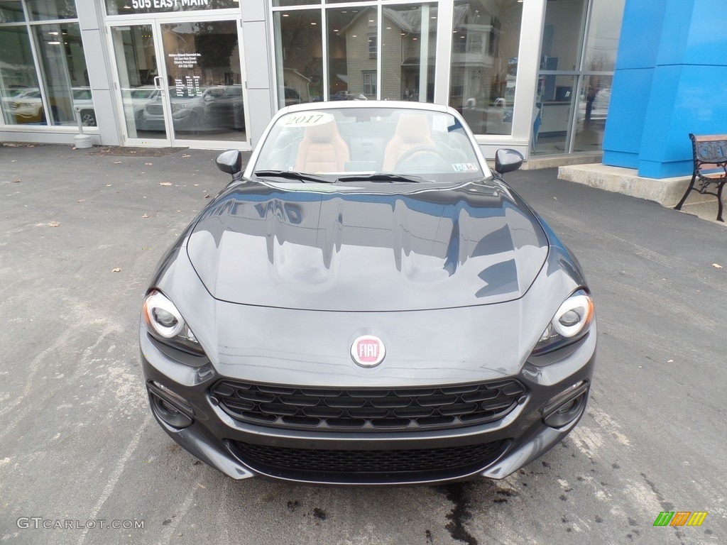 2017 124 Spider Lusso Roadster - Grigio Moda Meteor Grey / Saddle photo #2