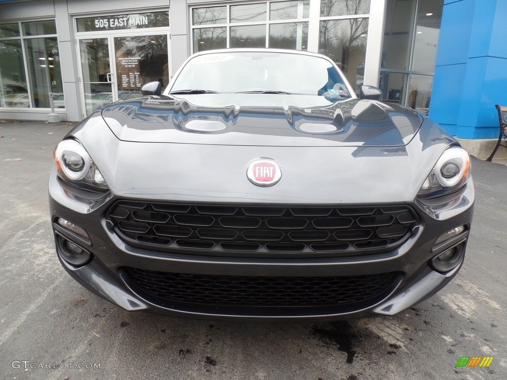 2017 124 Spider Lusso Roadster - Grigio Moda Meteor Grey / Saddle photo #10