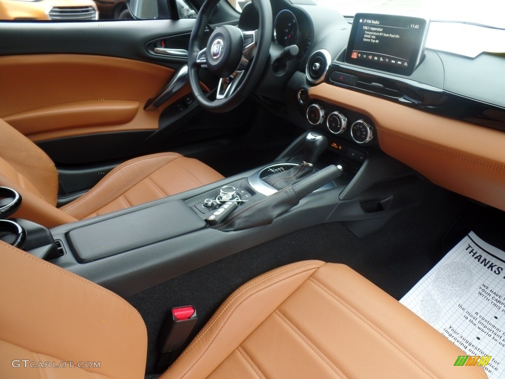2017 124 Spider Lusso Roadster - Grigio Moda Meteor Grey / Saddle photo #47