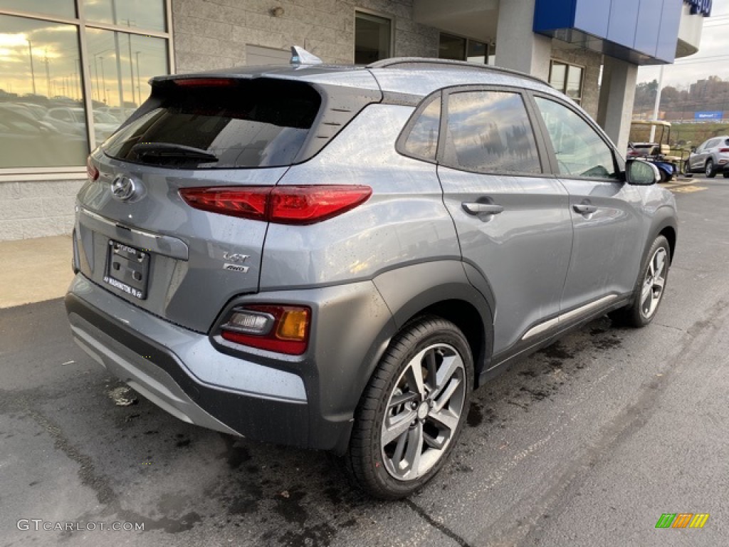 2020 Kona Limited AWD - Sonic Silver / Gray/Black photo #4