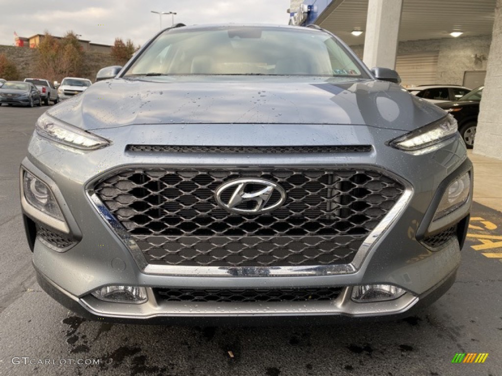 2020 Kona Limited AWD - Sonic Silver / Gray/Black photo #8