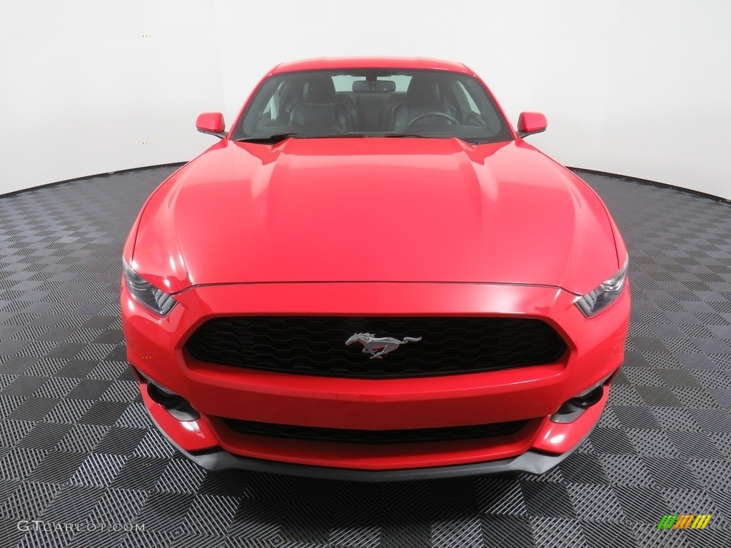 2015 Mustang EcoBoost Coupe - Race Red / Ebony photo #5