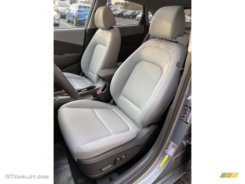 Gray/Black Interior 2020 Hyundai Kona Limited AWD Photo #136156053