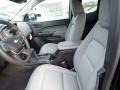 Ash Gray/Jet Black 2020 Chevrolet Colorado WT Extended Cab 4x4 Interior Color
