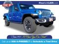 2020 Hydro Blue Pearl Jeep Gladiator Overland 4x4  photo #1