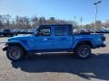 2020 Hydro Blue Pearl Jeep Gladiator Overland 4x4  photo #3