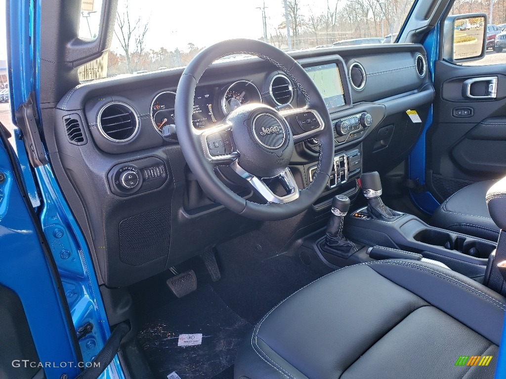 2020 Gladiator Overland 4x4 - Hydro Blue Pearl / Black photo #7