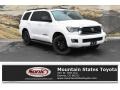 Super White 2019 Toyota Sequoia TRD Sport 4x4