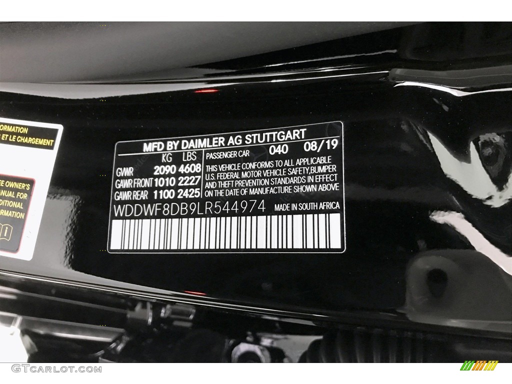 2020 C 300 Sedan - Black / Black photo #11