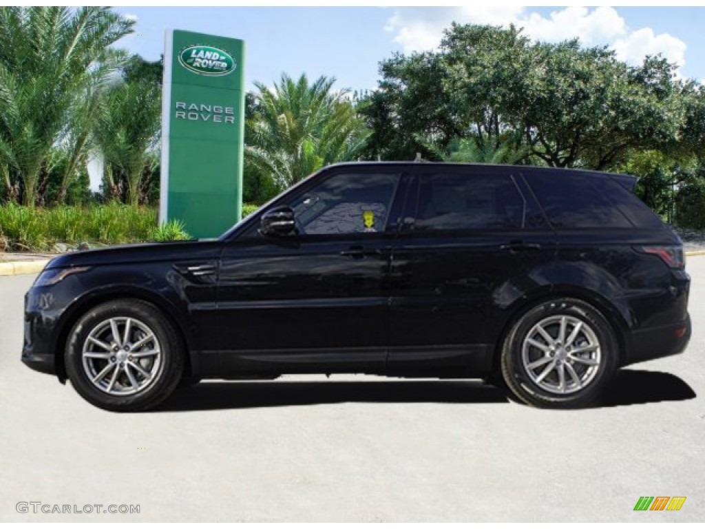 2020 Range Rover Sport SE - Narvik Black / Ebony/Ebony photo #3