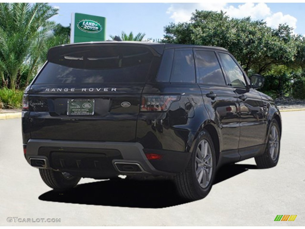 2020 Range Rover Sport SE - Narvik Black / Ebony/Ebony photo #4