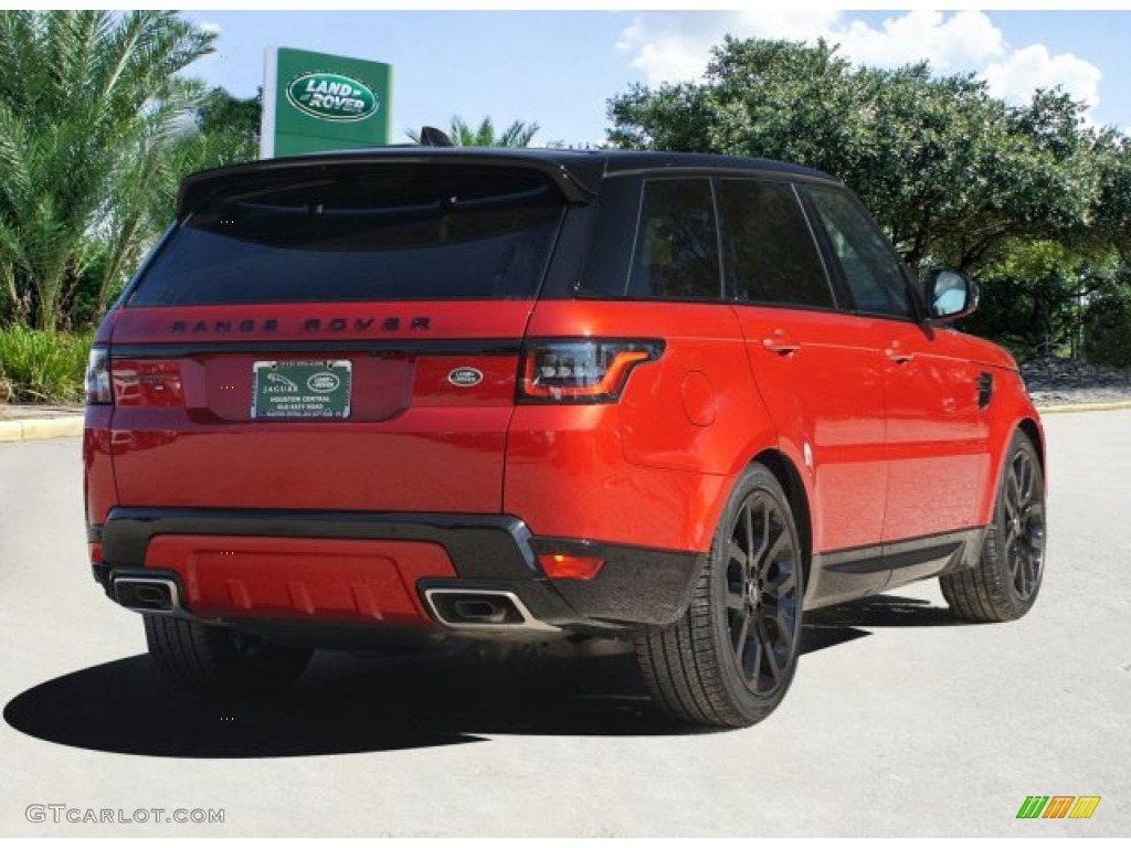 2020 Range Rover Sport HSE - Firenze Red Metallic / Ebony/Ebony photo #5