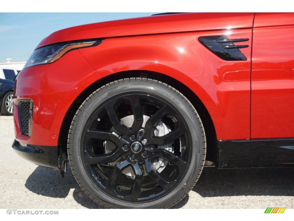 2020 Range Rover Sport HSE - Firenze Red Metallic / Ebony/Ebony photo #6