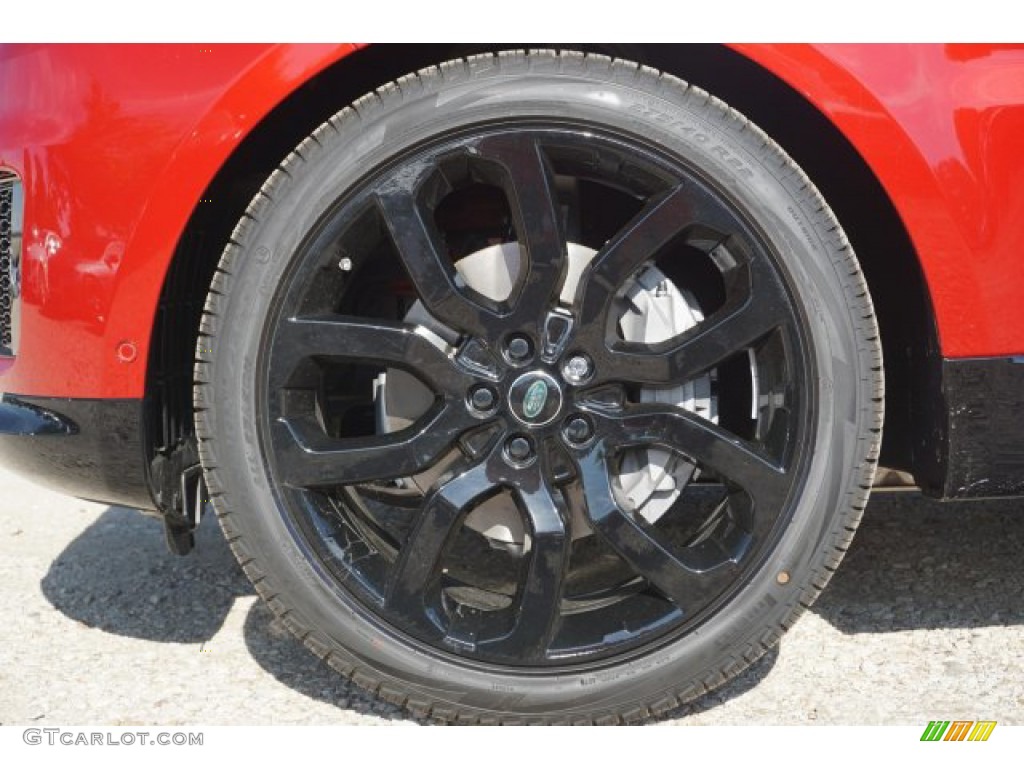 2020 Range Rover Sport HSE - Firenze Red Metallic / Ebony/Ebony photo #8
